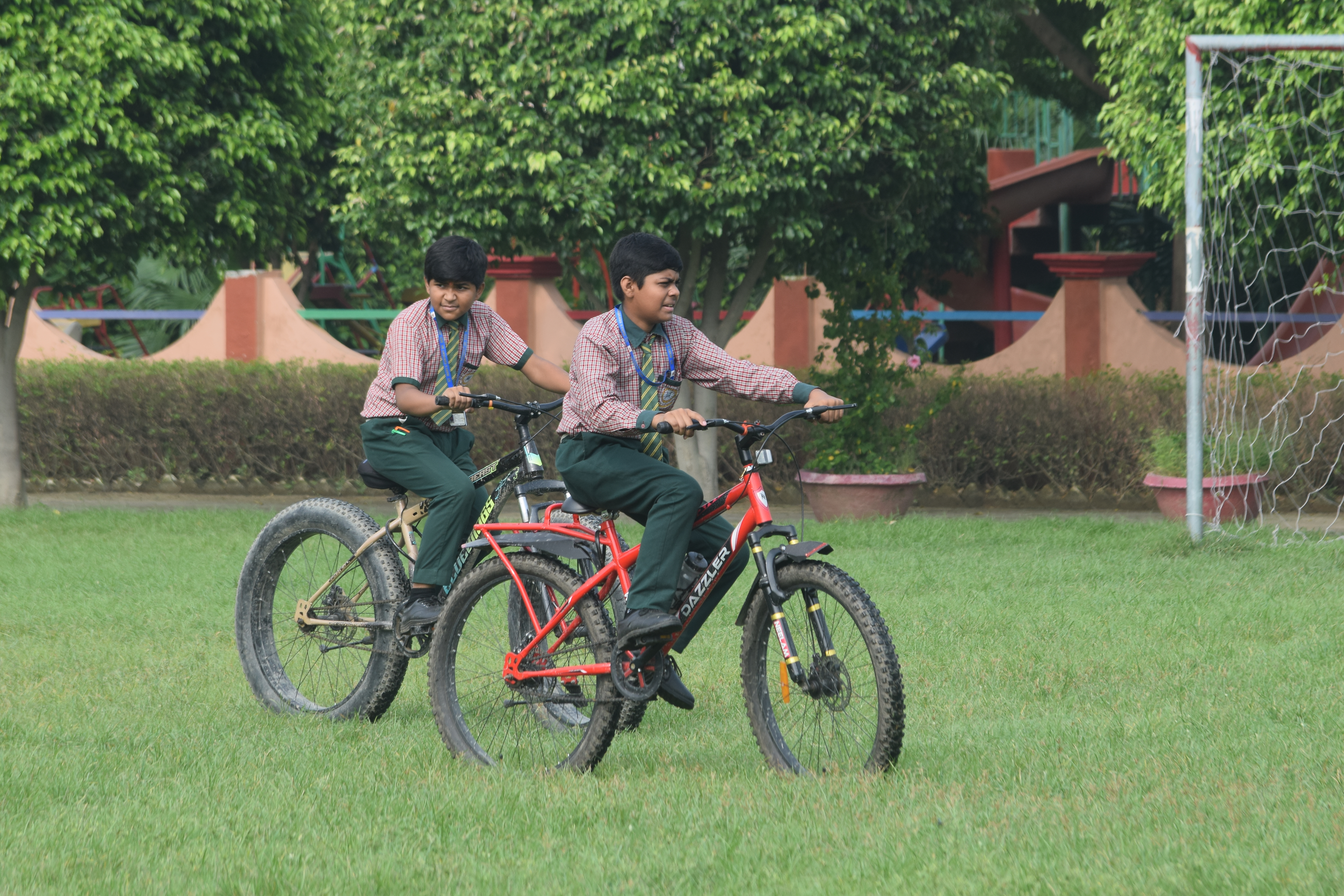 Slow Cycling Race for Class VIII Students